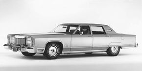 Throughout the 70s, Lincoln reverted to its longer-lower-wider formula, as evidenced by the 1975 Lincoln Town Car.