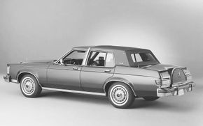 The 1979 Lincoln Versailles was hastily developed to rival Cadillac's more compact Seville.