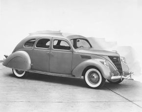 The 1936 Lincoln Zephyr was a radical departure from previous Lincoln styling.