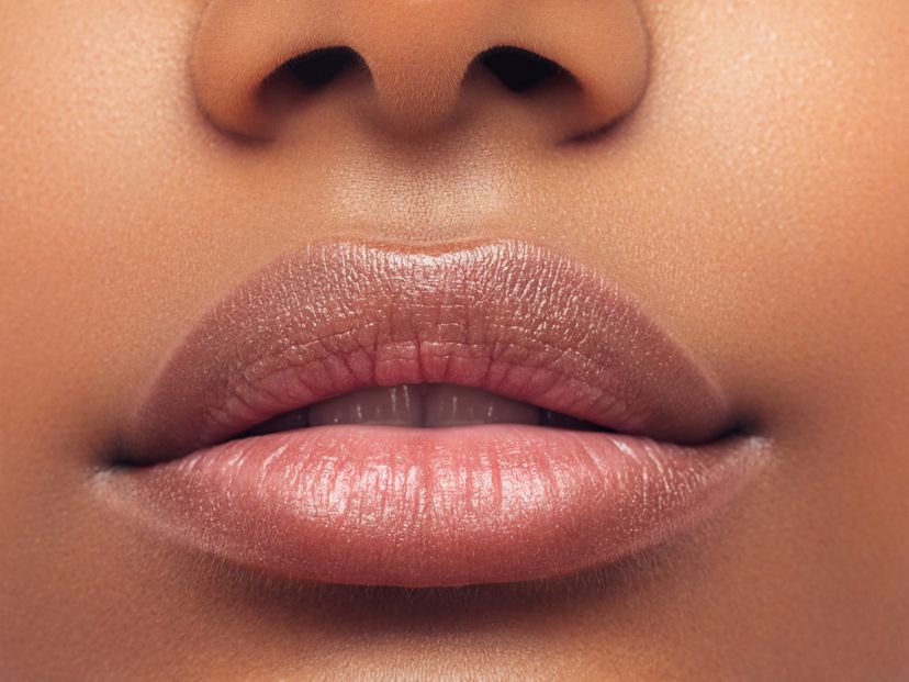 Womans lips