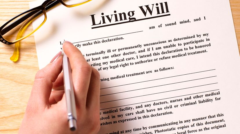 一项新的元分析显示，只有三分之一的美国人准18新利最新登入备了先进的指令文件。彼得·达泽利/盖蒂图片社＂width=