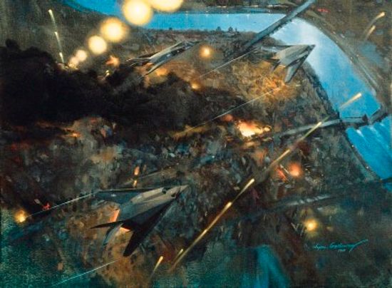 洛克希德马丁公司f - 117夜鹰隐形战斗机”class=