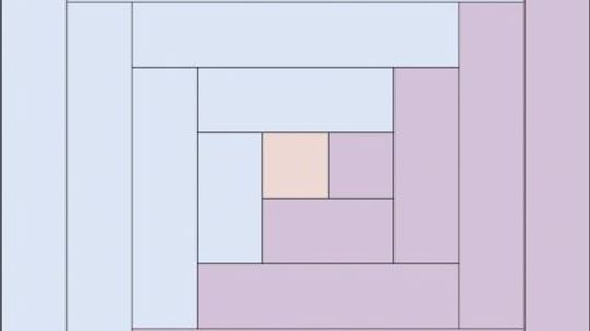 Log Cabin Quilt Block