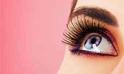 long eyelashes