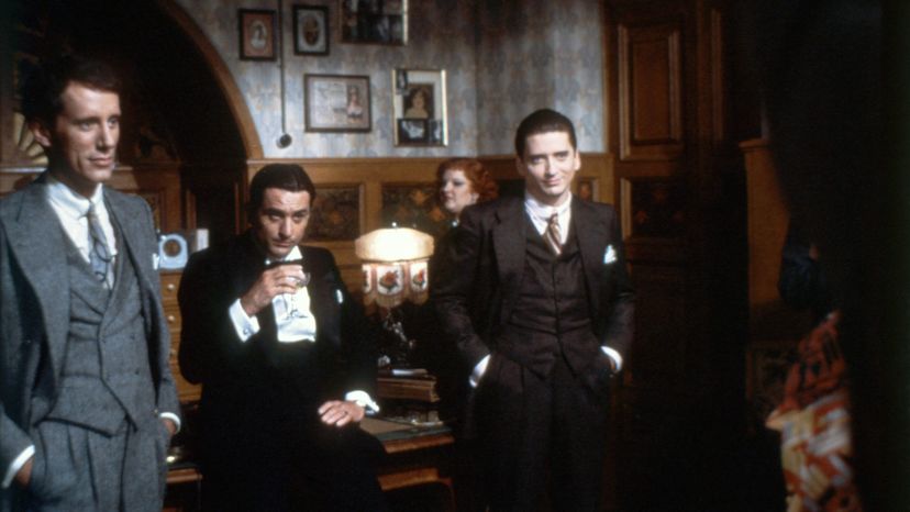 James Woods (L), Robert De Niro (C) and Joe Pesci (R) play gangsters in &quot;Once Upon a Time in America,&quot; directed by Sergio Leone.   Sunset Boulevard/Corbis via Getty Images