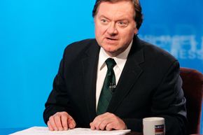 Tim Russert hosted &quot;Meet The Press&quot; from 1991 until his death in 2008.