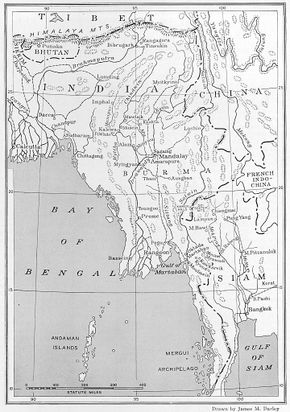 map, Bay of Bengal