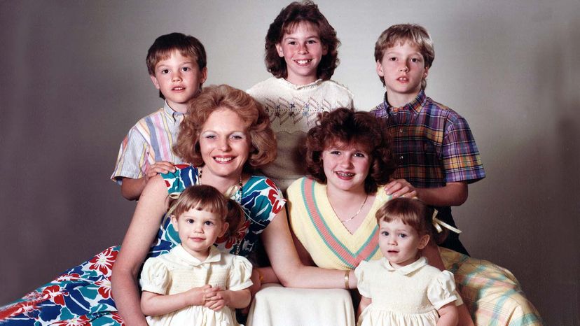 What family doesn't have a seriously awkward photo like this one? We wouldn't shame an unknowing family, of course, so one of our own editors (gladly?) shared this 1980-something classic of her own.&nbsp; Courtesy Anne Escobedo