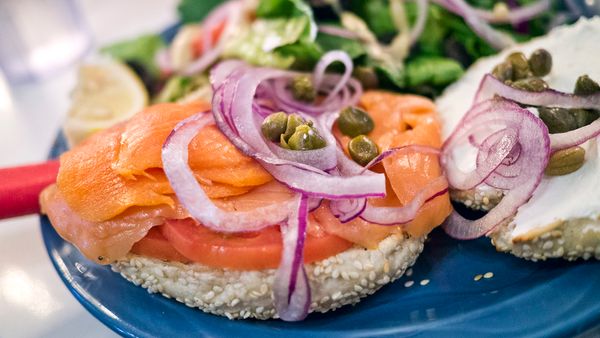 lox on bagel