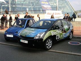 Modified Prius: LPG-electric hybrid
