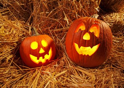 carved pumpkins, jack-o-lantern