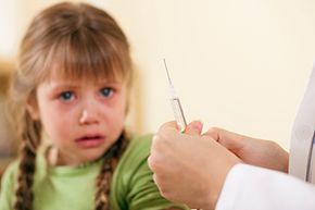 The reliability of self-reported pain goes out the window if the patient is a sick child who just wants to avoid getting another shot.