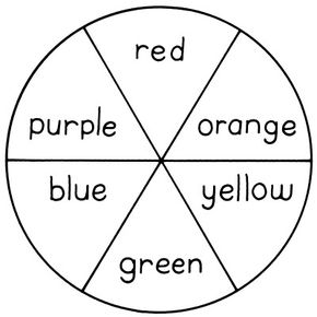 Create a color wheel to learn about complementary colors.