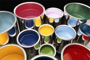 cans of paint