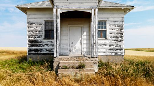 Who owns an abandoned house?