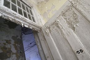 Lead paint peeling