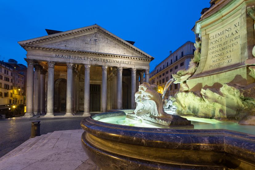 pantheon, rome, ancient rome