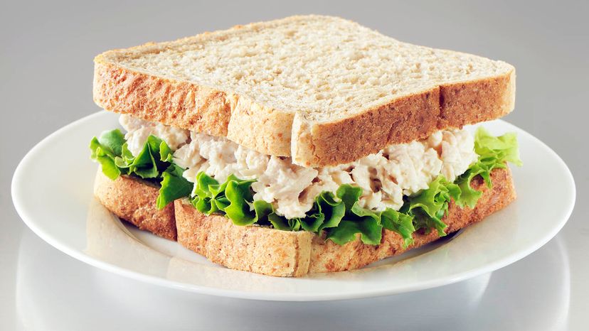 tuna salad sandwich