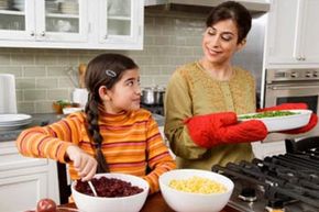 Teaching your kids how to make traditional family dishes is important -- but adapting them a little to suit your tastes isn't destructive, it's creative.
