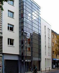 Architect Andreas Thomsen's passive house building complex in Hamburg.