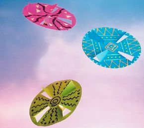 The Paper Flying Disc paper craft