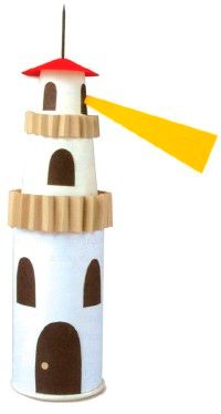 The Paper Lighthouse paper craft. See more pictures of lighthouses.