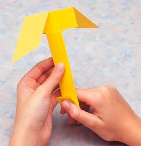 how to make a paper helicopter step by step