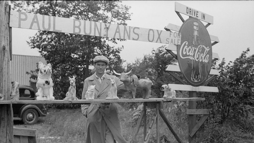 Paul Bunyan roadside stand