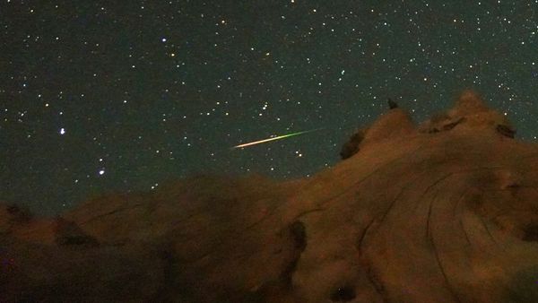 Perseid meteor shower, China