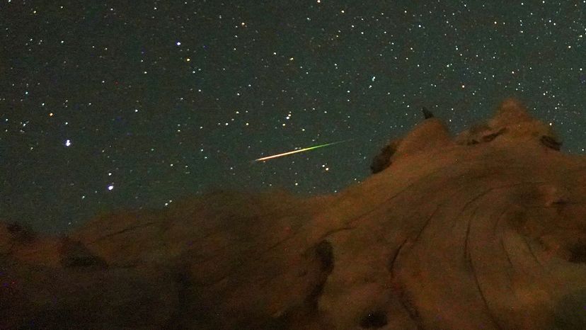 Perseid meteor shower, China