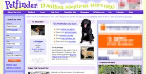 how much is it to adopt a dog on petfinder