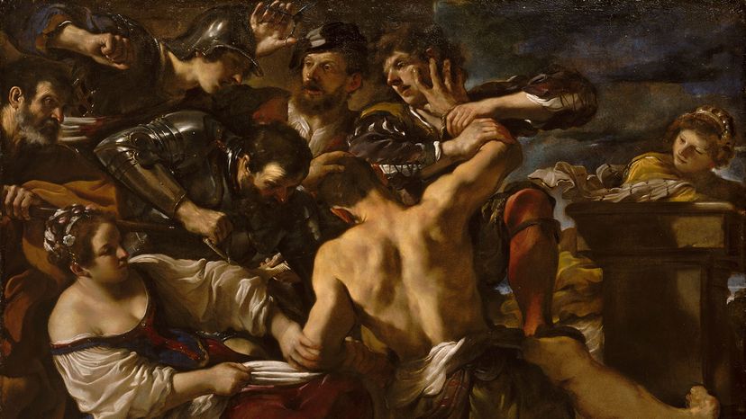 Samson Captured by the Philistines