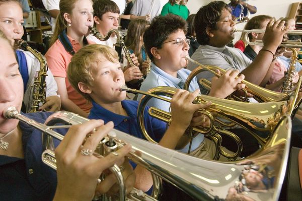 These kids probably donâ€™t think of it this way, but as they practice their instruments, theyâ€™re learning to control sound waves.