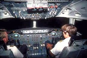 plane pilot seat