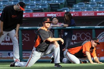 Baltimore Orioles pitcher Wei-Yin Chen