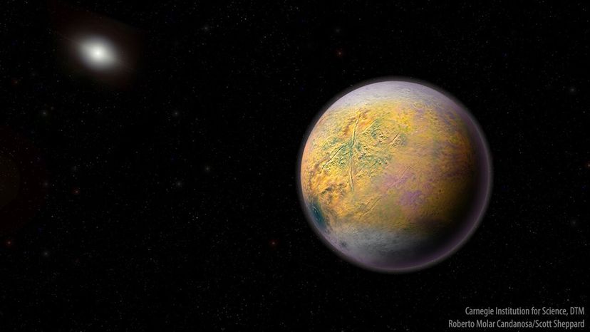 Artist's conception of Planet X (aka Planet Nine)