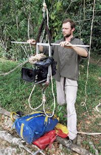 Cameramen on "Planet Earth" used whatever means necessary to land the shot.”border=