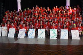 UCLA dance marathon participants