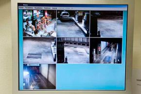 car wash, CCTV