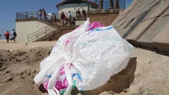 How can a plastic bag be green?