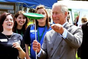 Looks like Prince Charles isn’t going to pursue a side career in the circus arts anytime soon.