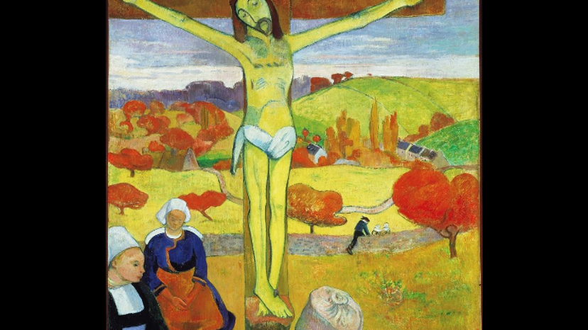 The Yellow Christ by Paul Gauguin