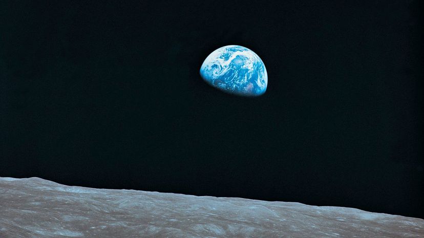 Earth from moon