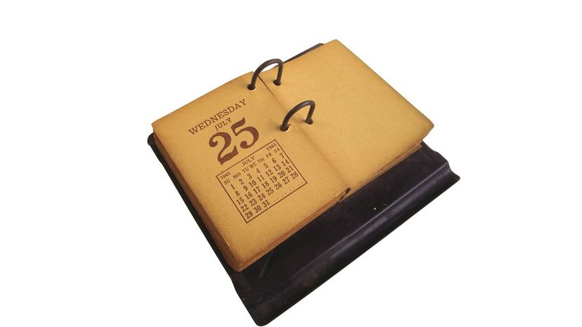 Desk calendar