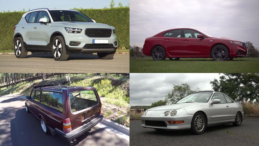 Acura or Volvo: 85% of People Can't Correctly Identify the Make of These Vehicles! Can You?