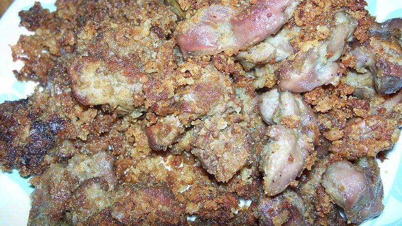 Fried Gizzards