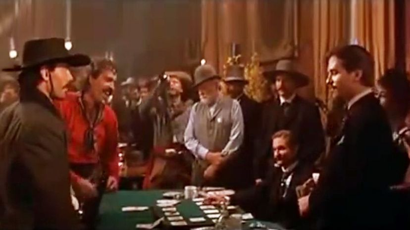 Doc Holliday and Ed Baily Poker Game Tombstone