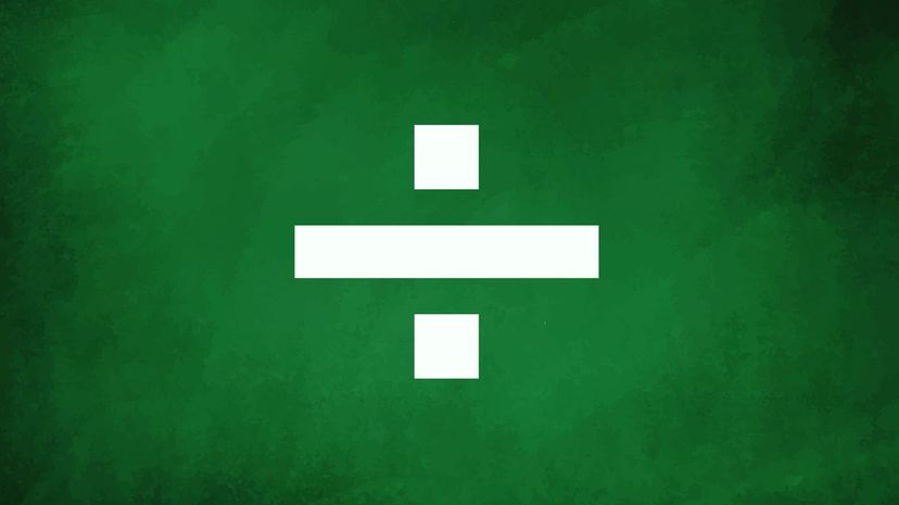 5 - division symbol