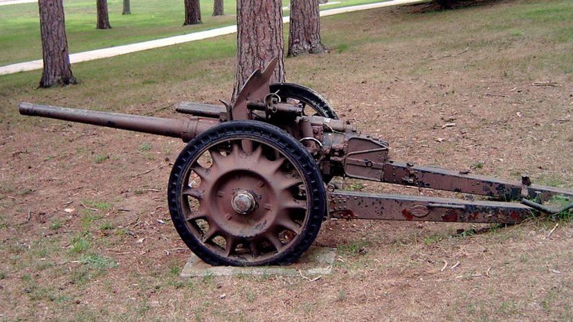 anti-tank gun