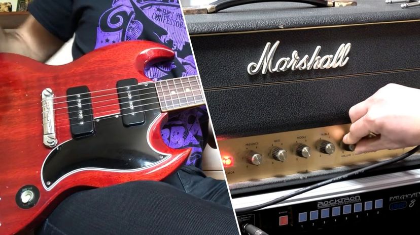 20_Gibson SG and a Marshall 50w Plexi